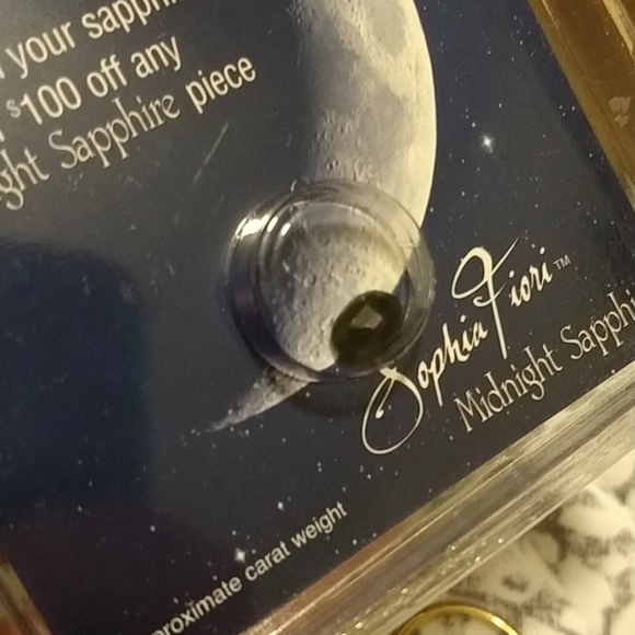 Vintage 1carat Sapphire stone Sophia Fiori NWT - Picture 5 of 5